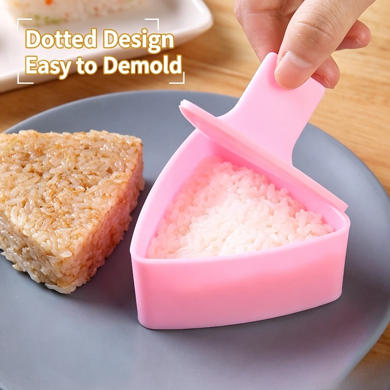 Rice Ball Mold - قالب أونيغيري ثلاثي الزوايا لصنع كرات