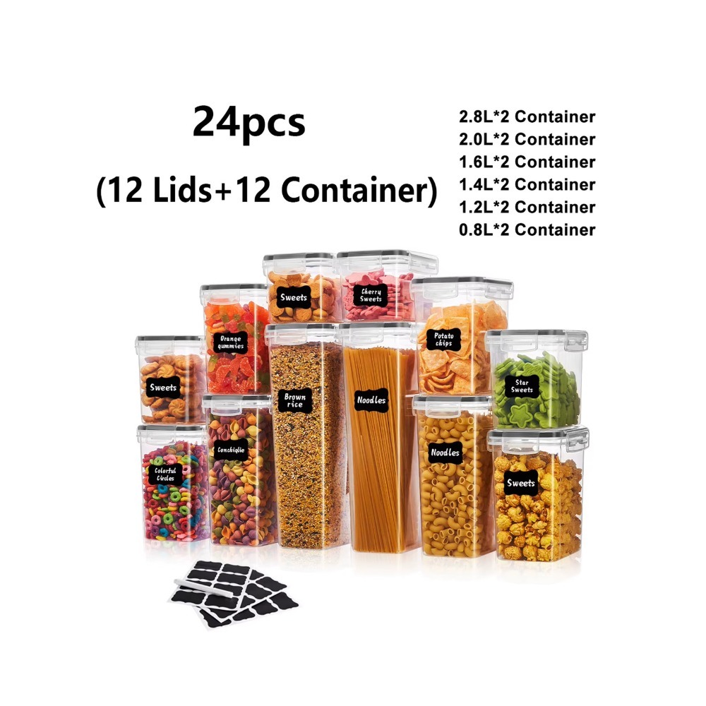 Meal Prep Pasta - 24 قطعة من علب تخزين الطعام