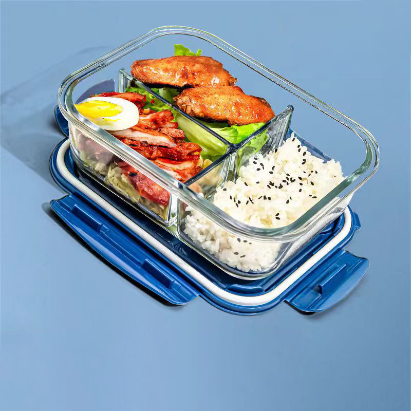 Meal Prep Kits - نمط جديد صندوق الغداء الزجاج 1050