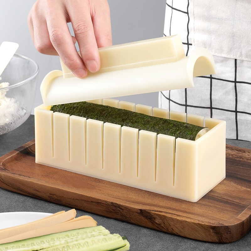 جعل آلة السوشي القاطع صانع الس - مراجعة Rice Ball Mold وسعره