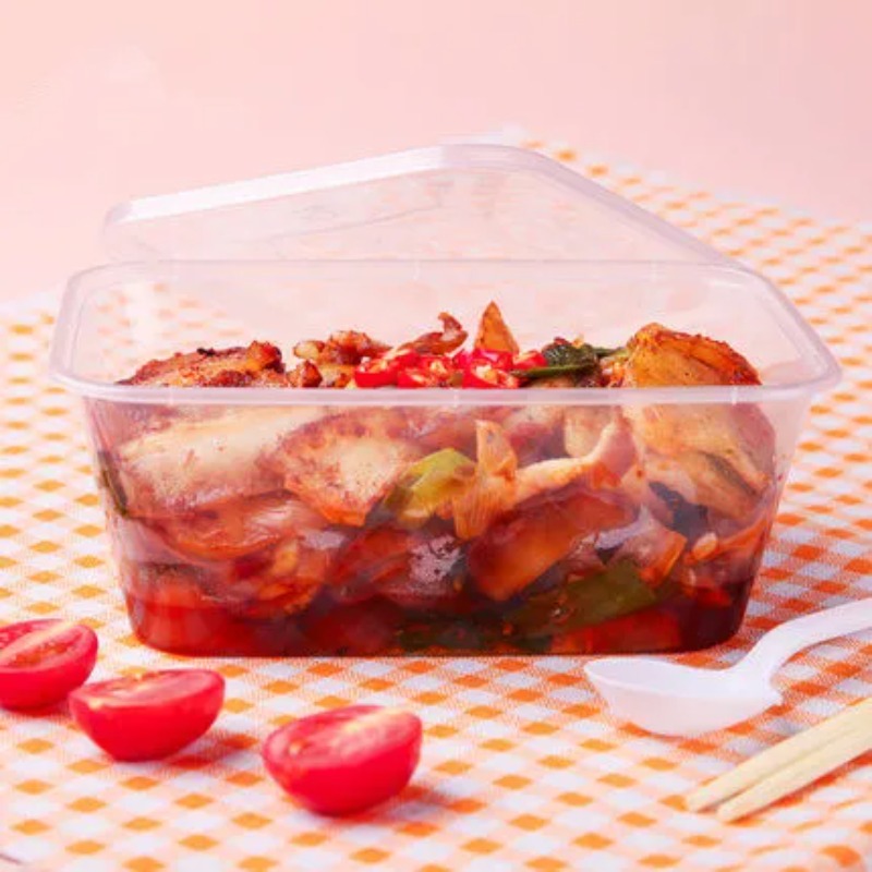 50 قطعة من علب الغداء المربعة  - مراجعة Meal Prep Kit وسعره