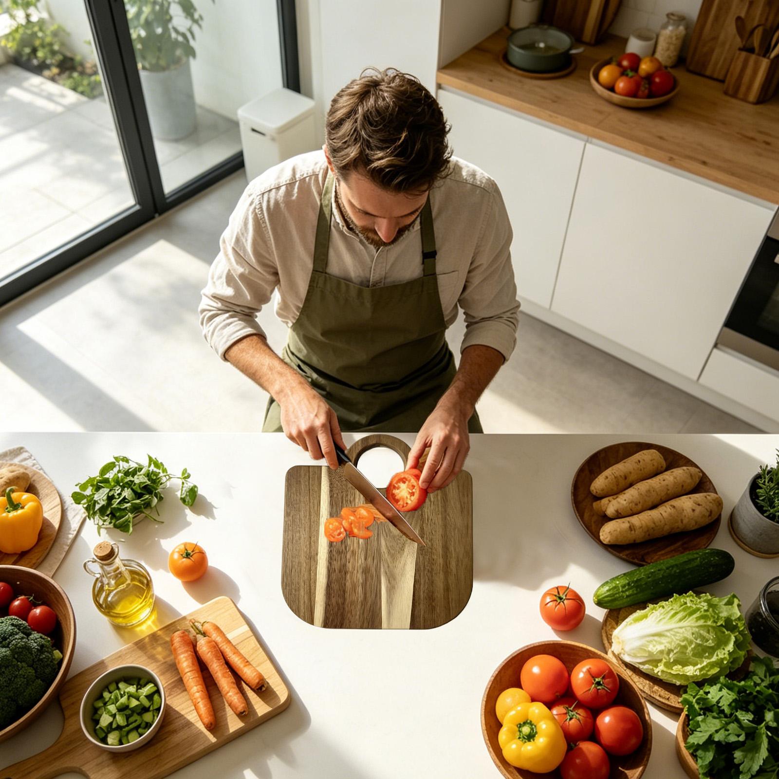 لوح تقطيع خشبي غير قابل للانزل - مراجعة Meal Prep For Cutting وسعره