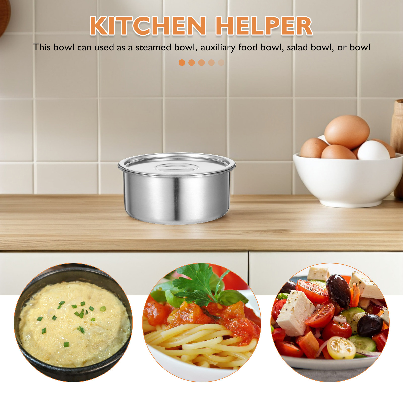 وعاء بيض بالبخار من الفولاذ ال - مراجعة Meal Prep Kitchen وسعره