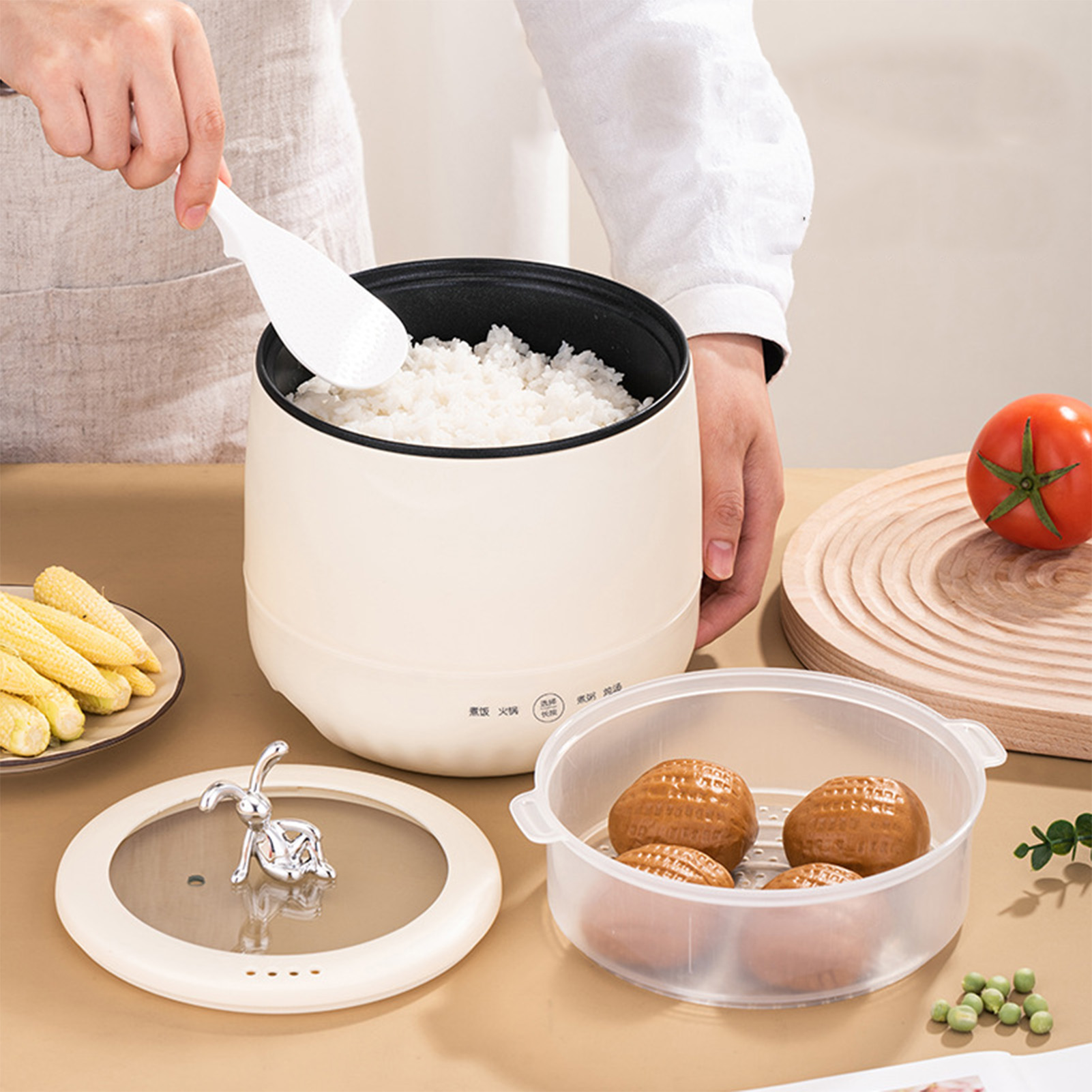 وعاء طبخ أرز صغير كهربائي ذكي  - مراجعة Meal Prep Rice وسعره