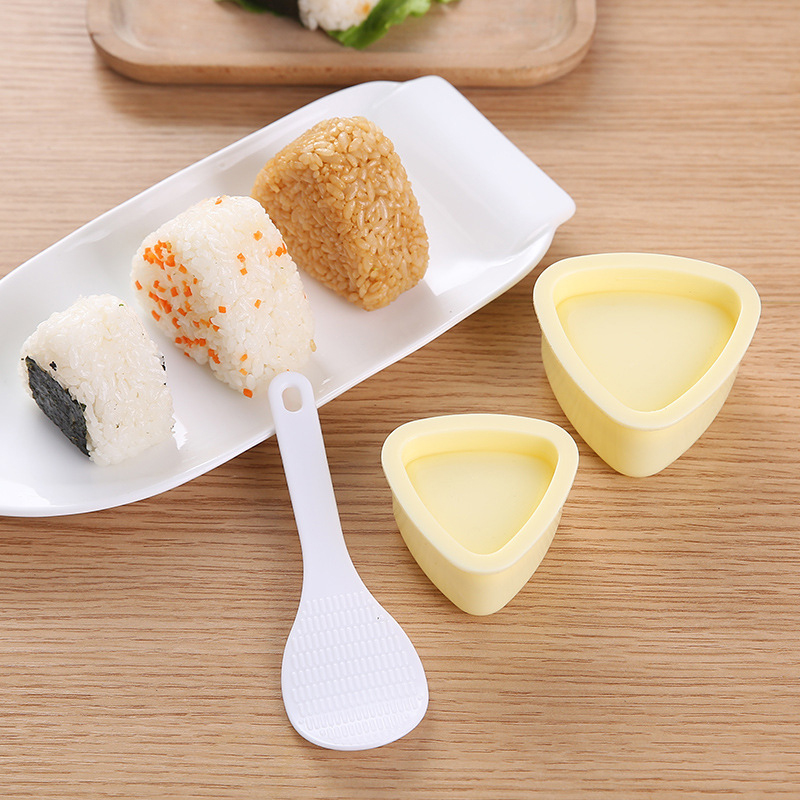 كبير صغير الحجم الصحافة مثلث أ - مراجعة Rice Ball Mold وسعره