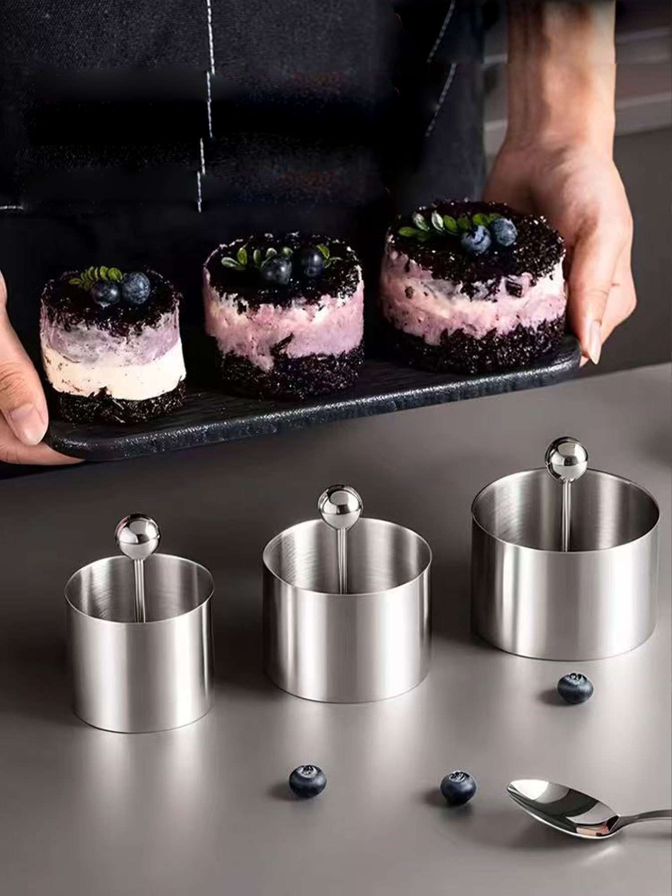 304 الفولاذ المقاوم للصدأ الأر - مراجعة Rice Ball Mold وسعره