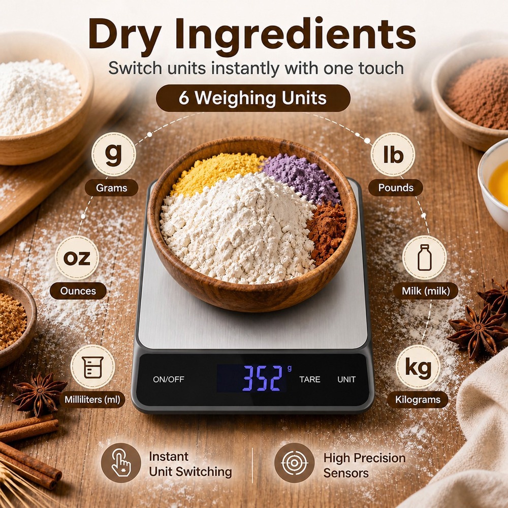 ميزان مطبخ رقمي مقاوم للماء 10 - مراجعة Meal Prep Recipes وسعره