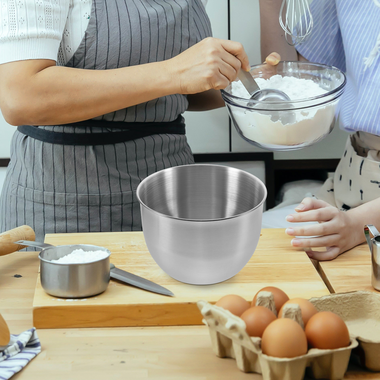 وعاء خلط عميق من الفولاذ المقا - مراجعة Meal Prep Kitchen وسعره