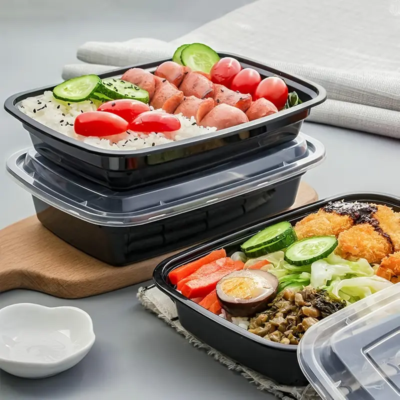 1-100 قطعة صناديق تعبئة المواد - مراجعة Meal Prep Kit وسعره