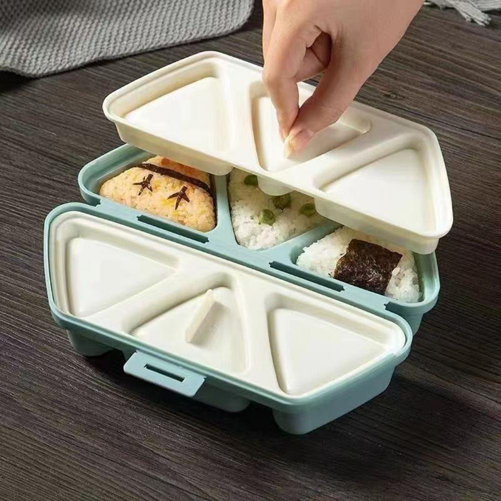 قالب أونيجيري مثلث الشكل بـ 6  - مراجعة Meal Prep Rice وسعره