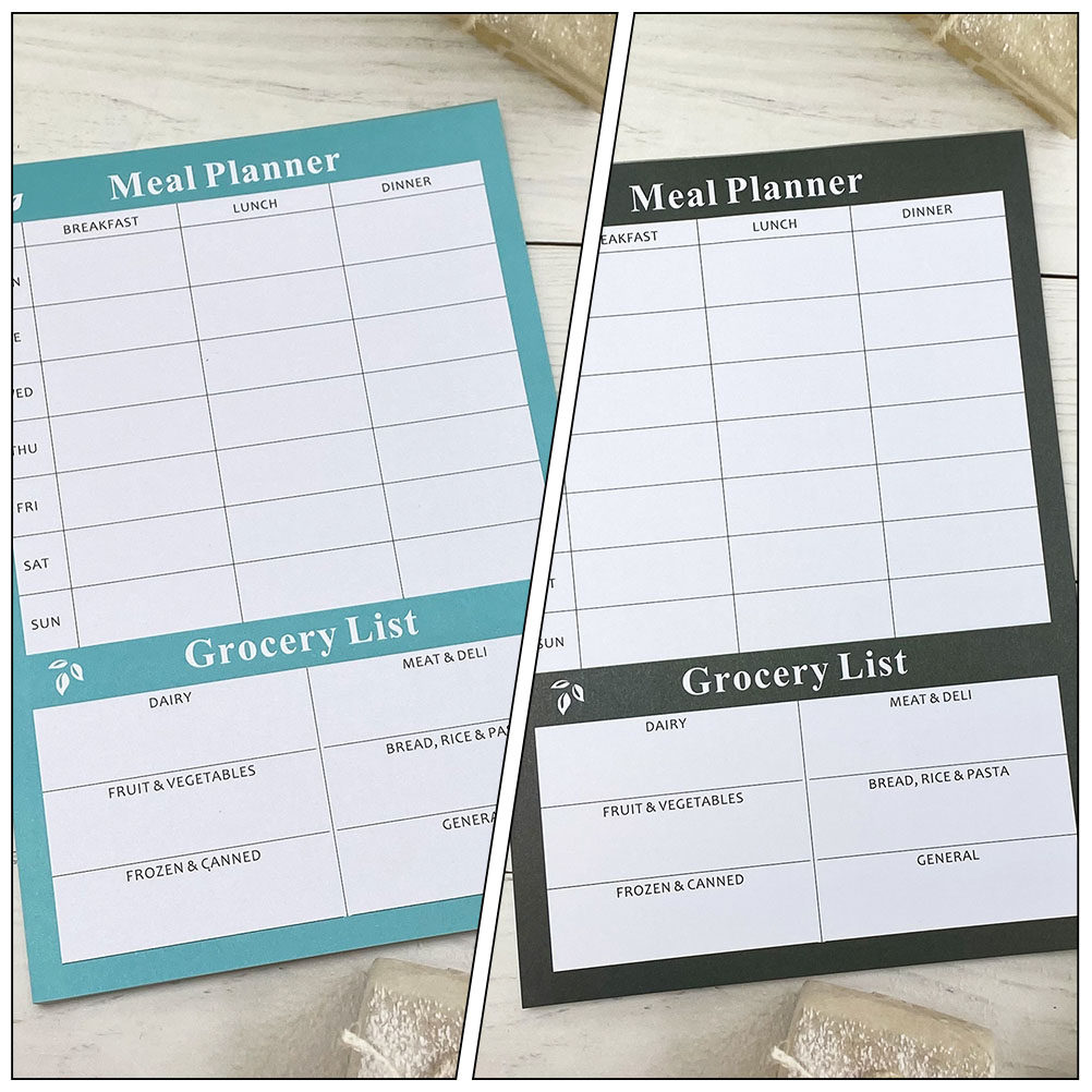 قطعتان من دفتر تخطيط الوجبات ا - مراجعة Meal Prep Weekly وسعره
