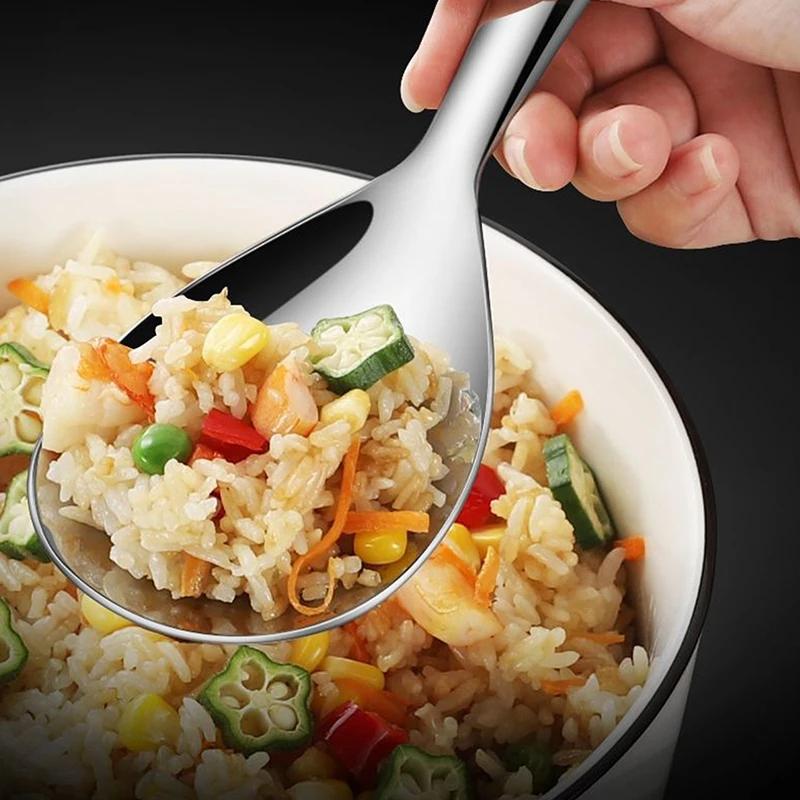 1/2/3 قطع ملعقة أرز متينة غير  - مراجعة Meal Prep Rice وسعره